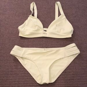 Vitamin A neon yellow bikini